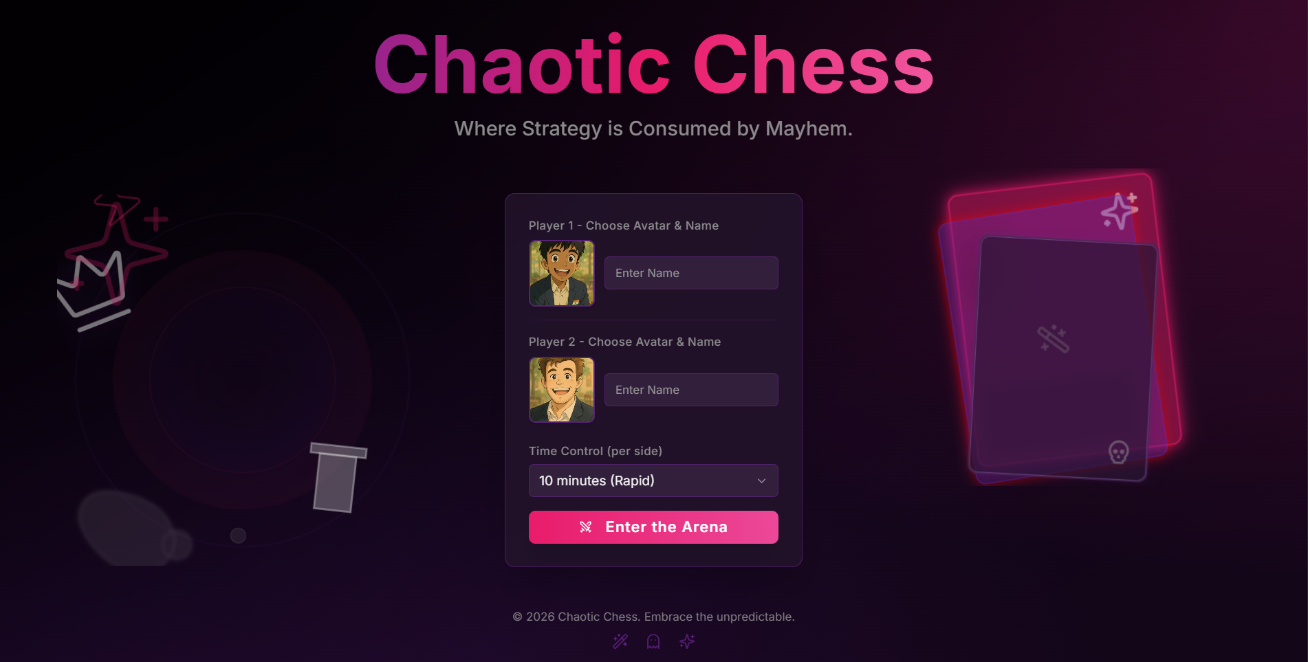 Chaotic Chess